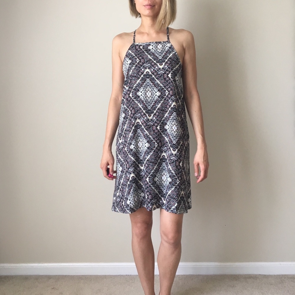 Music Festival bohemian lux lace up dress. - Picture 3 of 5
